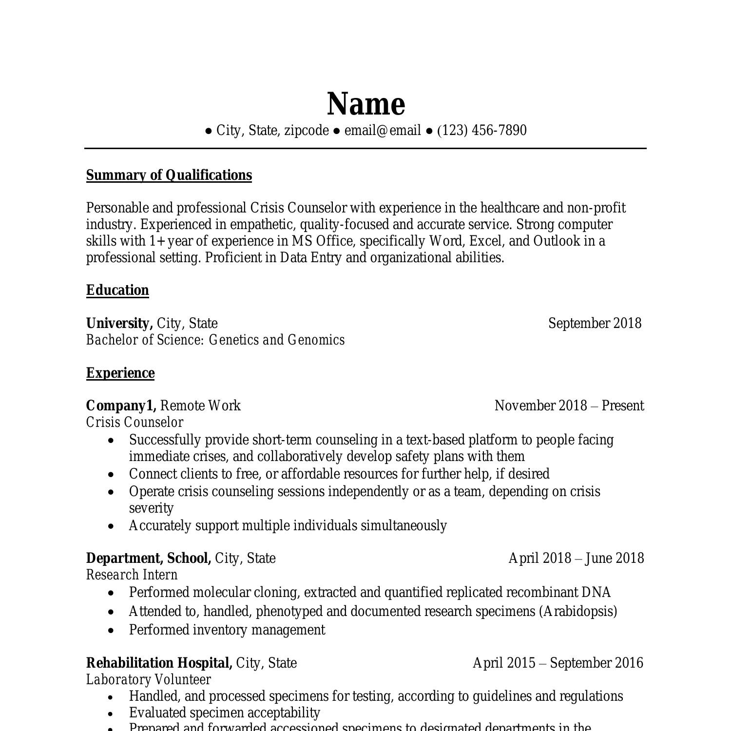 what is a good resume template reddit