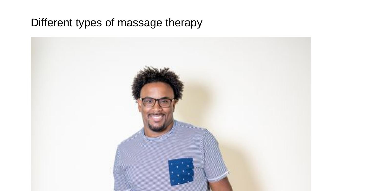 Different Types of Massage Therapymnstx.pdf.pdf DocDroid