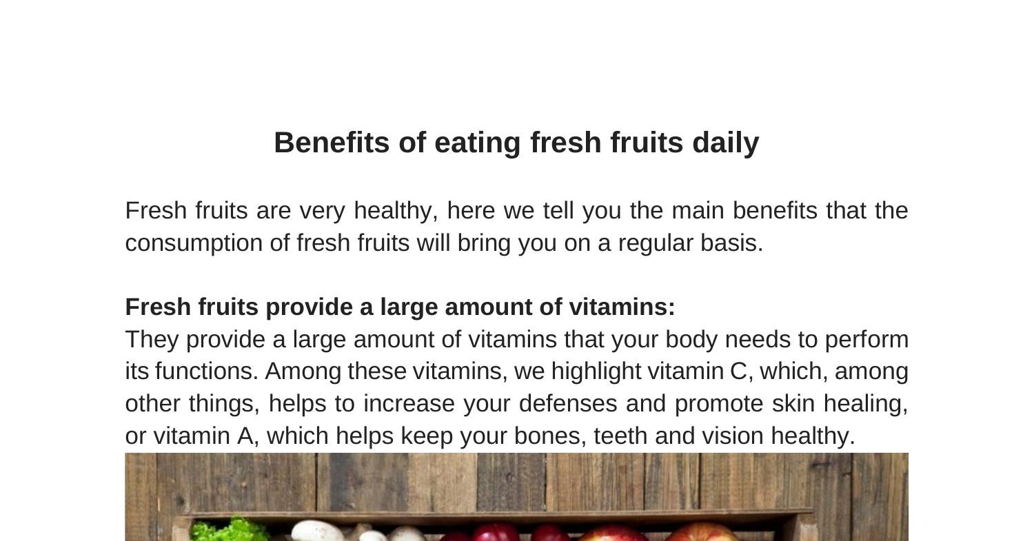 Benefits of eating fresh fruits daily.docx DocDroid