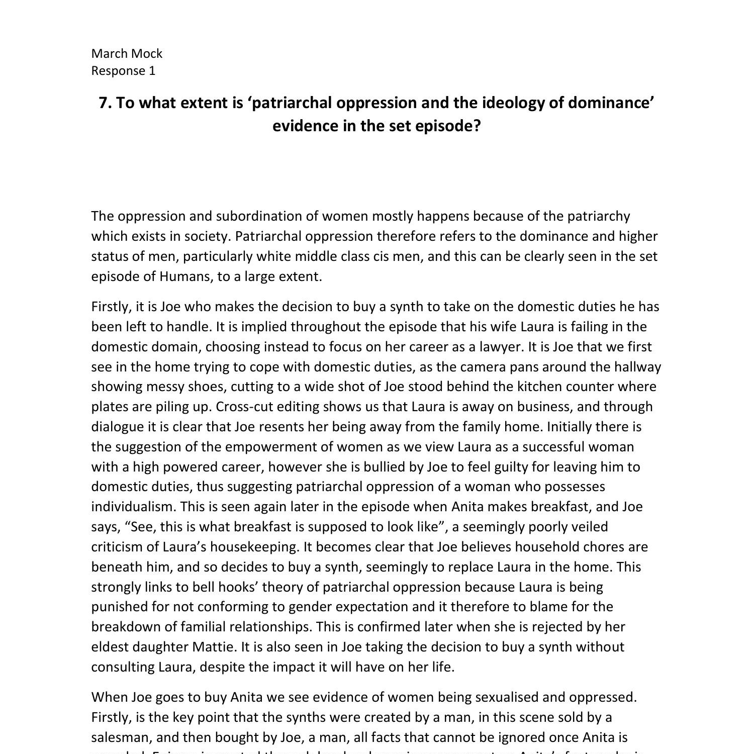 Oppression essay pdf image