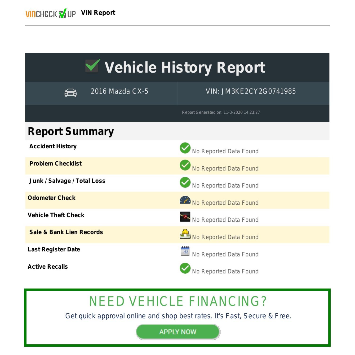 Vehicle History Report on VIN JM3KE2CY2G0741985.pdf DocDroid