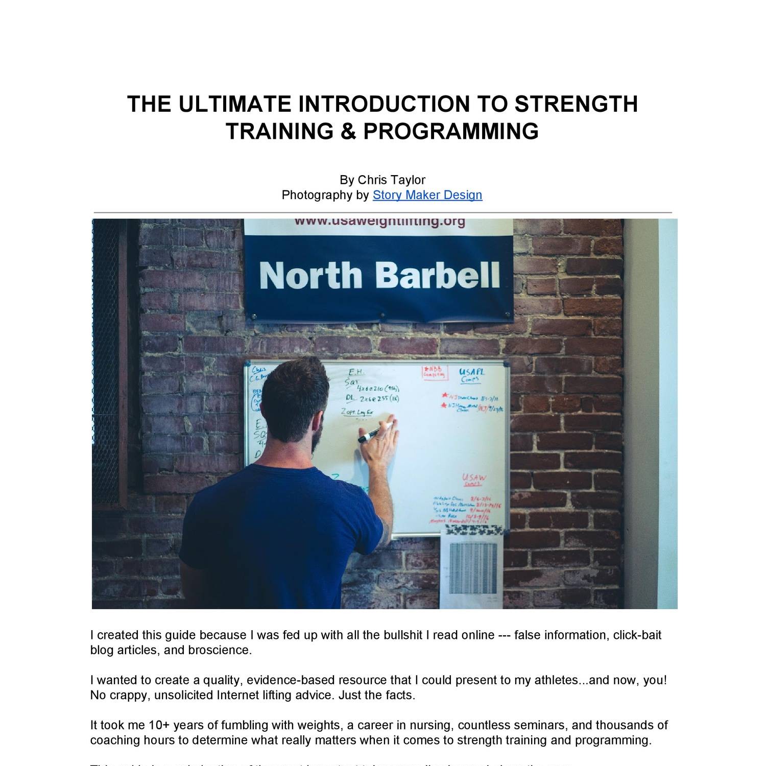 THE ULTIMATE INTRODUCTION TO STRENGTH TRAINING & PROGRAMMING.pdf DocDroid