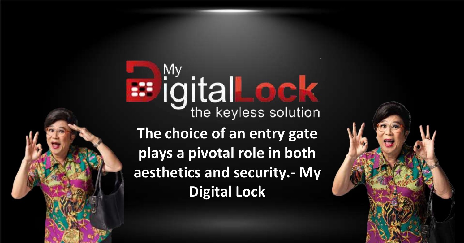 The choice of an entry gate plays a pivotal role in both aesthetics and security.- My Digital Lock