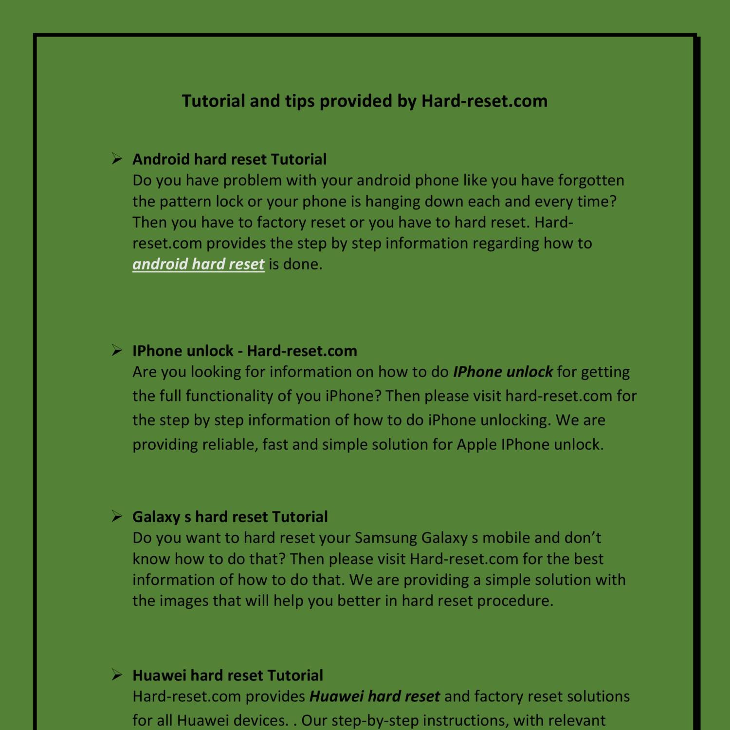 Android hard reset Tutorial.pdf | DocDroid