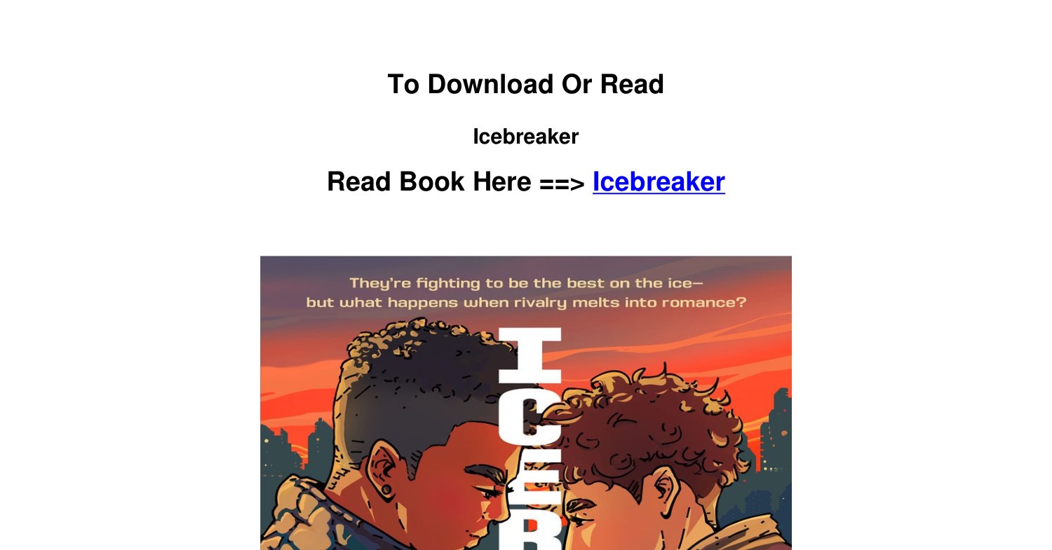 Icebreaker Book Download Online