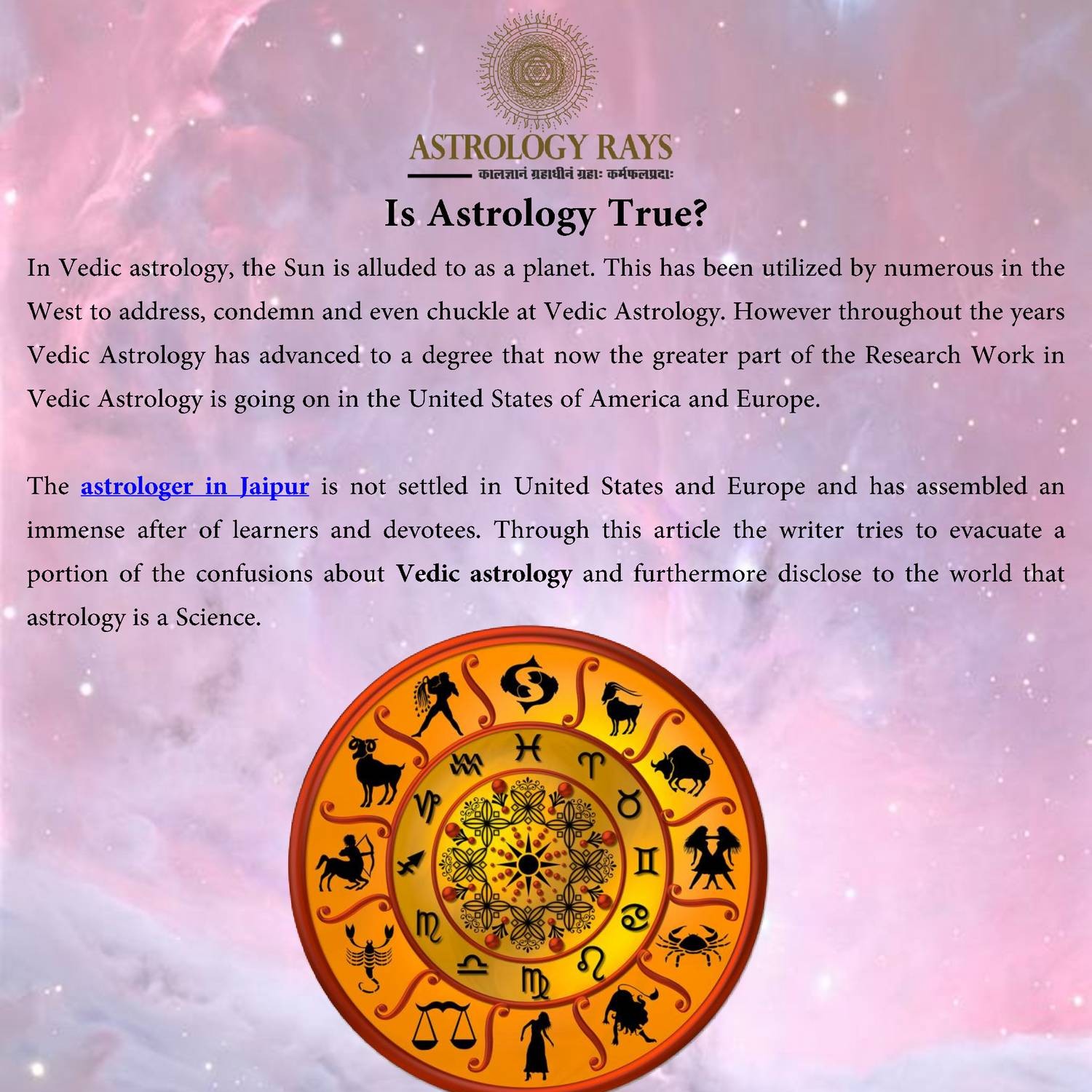 Y a-t-il une vérité en astrologie?