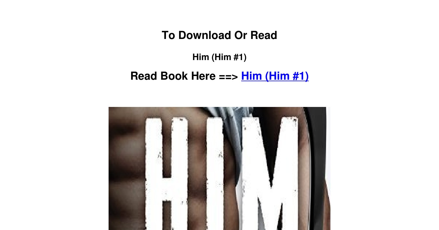 Pdf DOWNLOAD Him Him 1 by Sarina Bowen.pdf | DocDroid