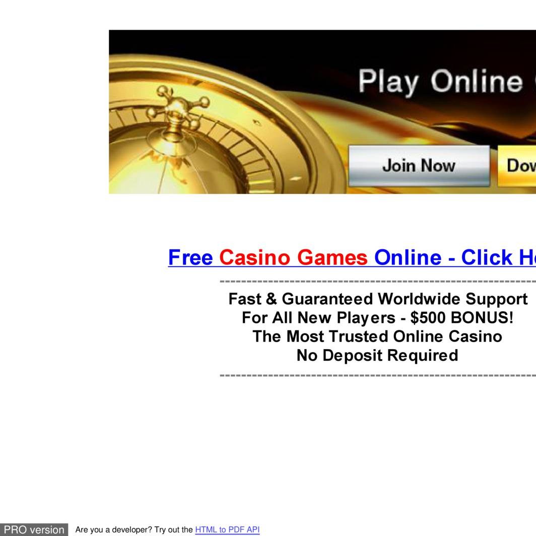 best free online casino