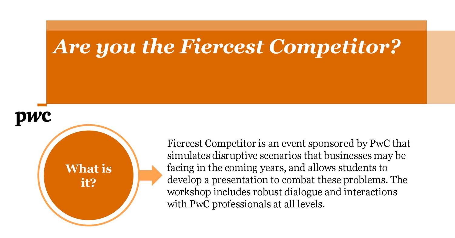 CMU PwC_Fiercest Competitor.pdf | DocDroid