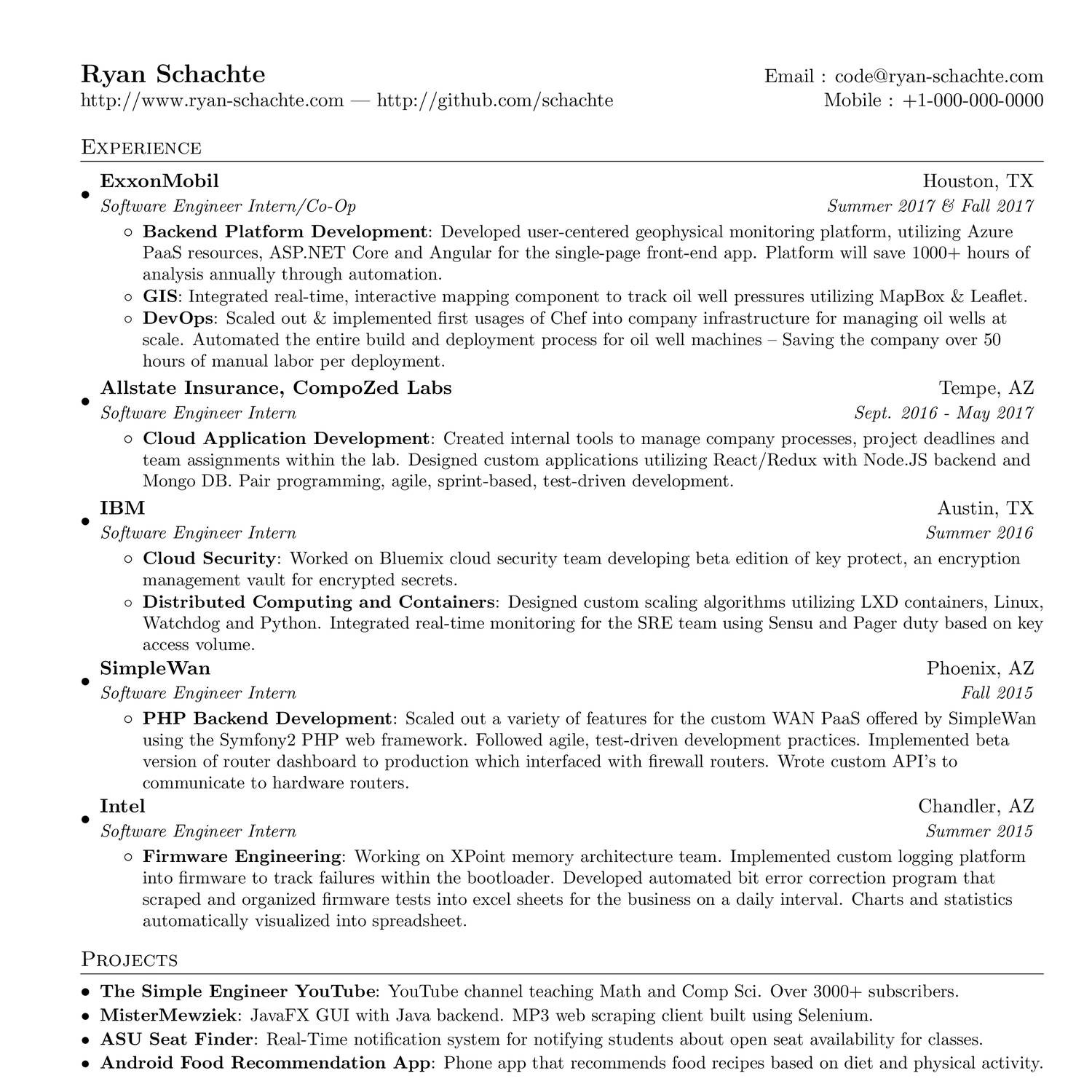coursework on resume reddit