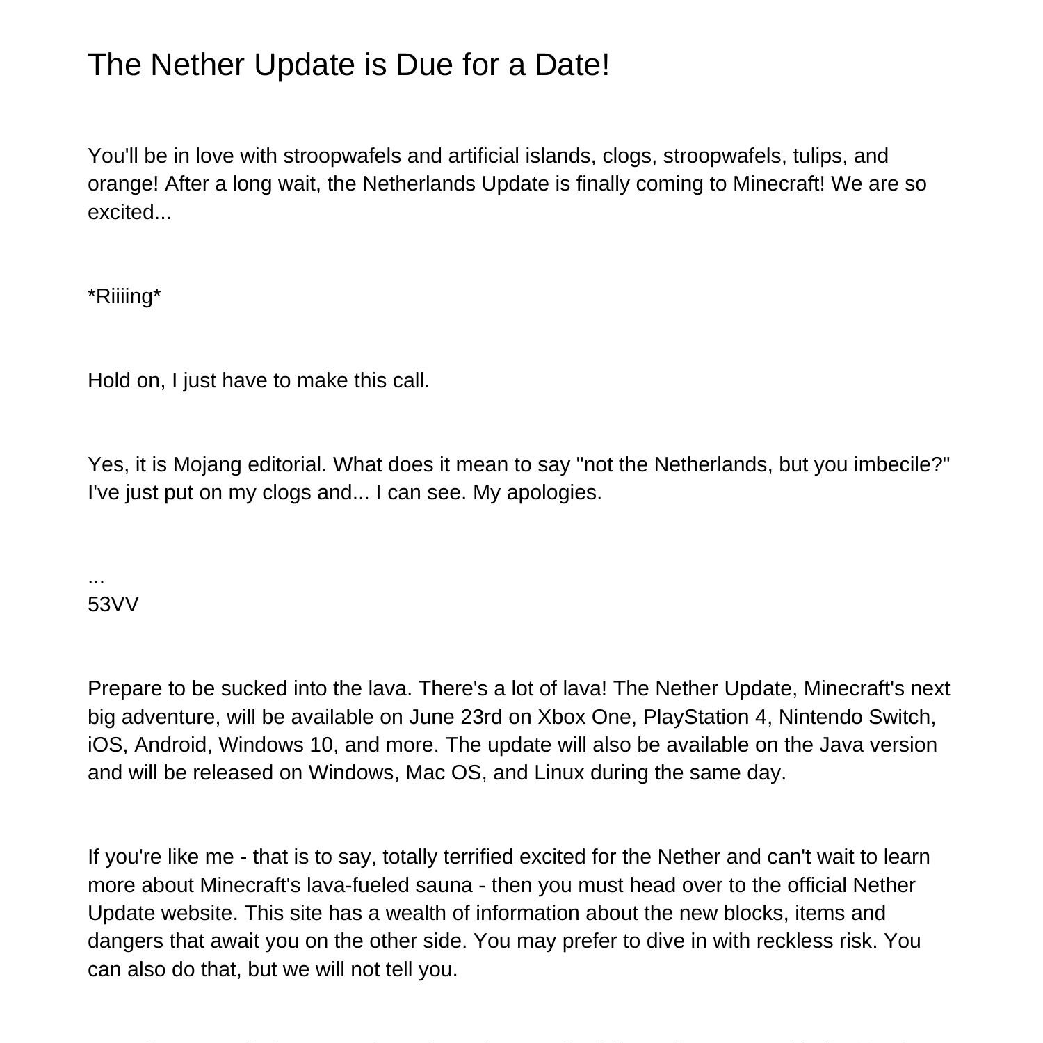 The Nether Update is Duefdasc.pdf.pdf | DocDroid