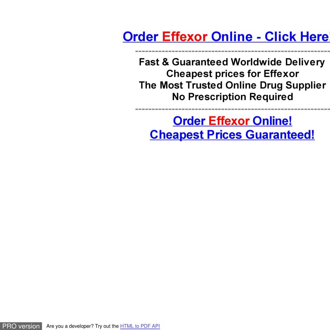 cheap effexor online