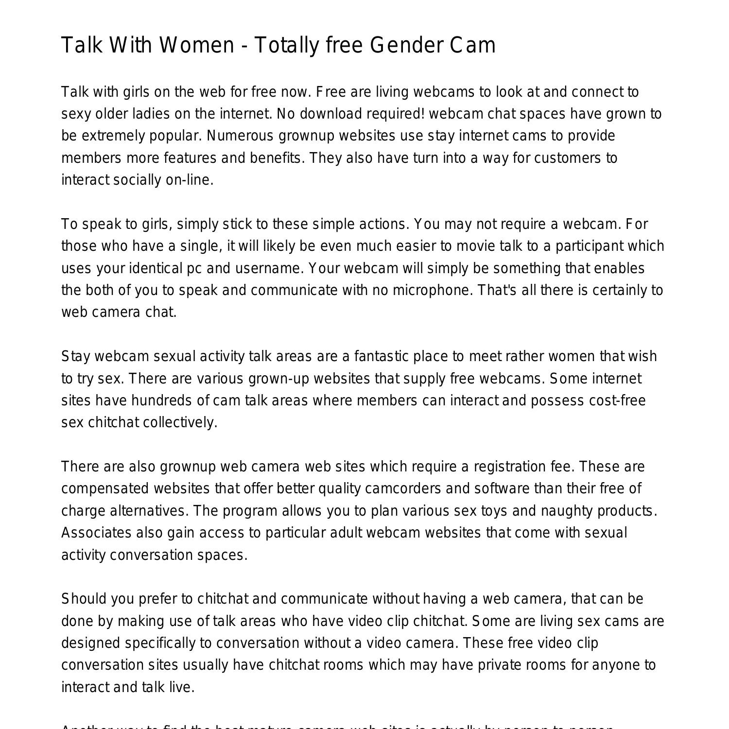 Talk With Females Free of charge Sex Cameramvnuz.pdf.pdf DocDroid