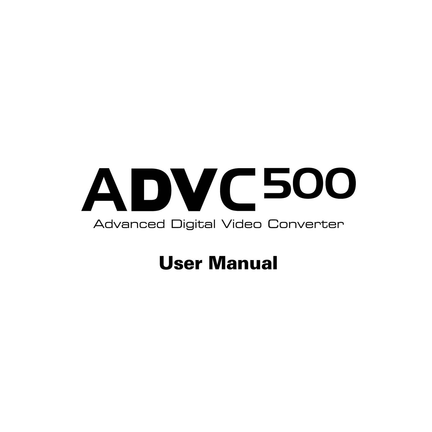 advc-500_manual.pdf | DocDroid