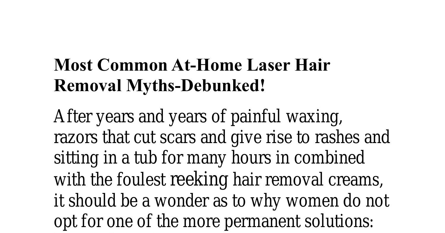8. Blonde Hair and Laser Hair Removal: Common Myths Debunked - wide 4