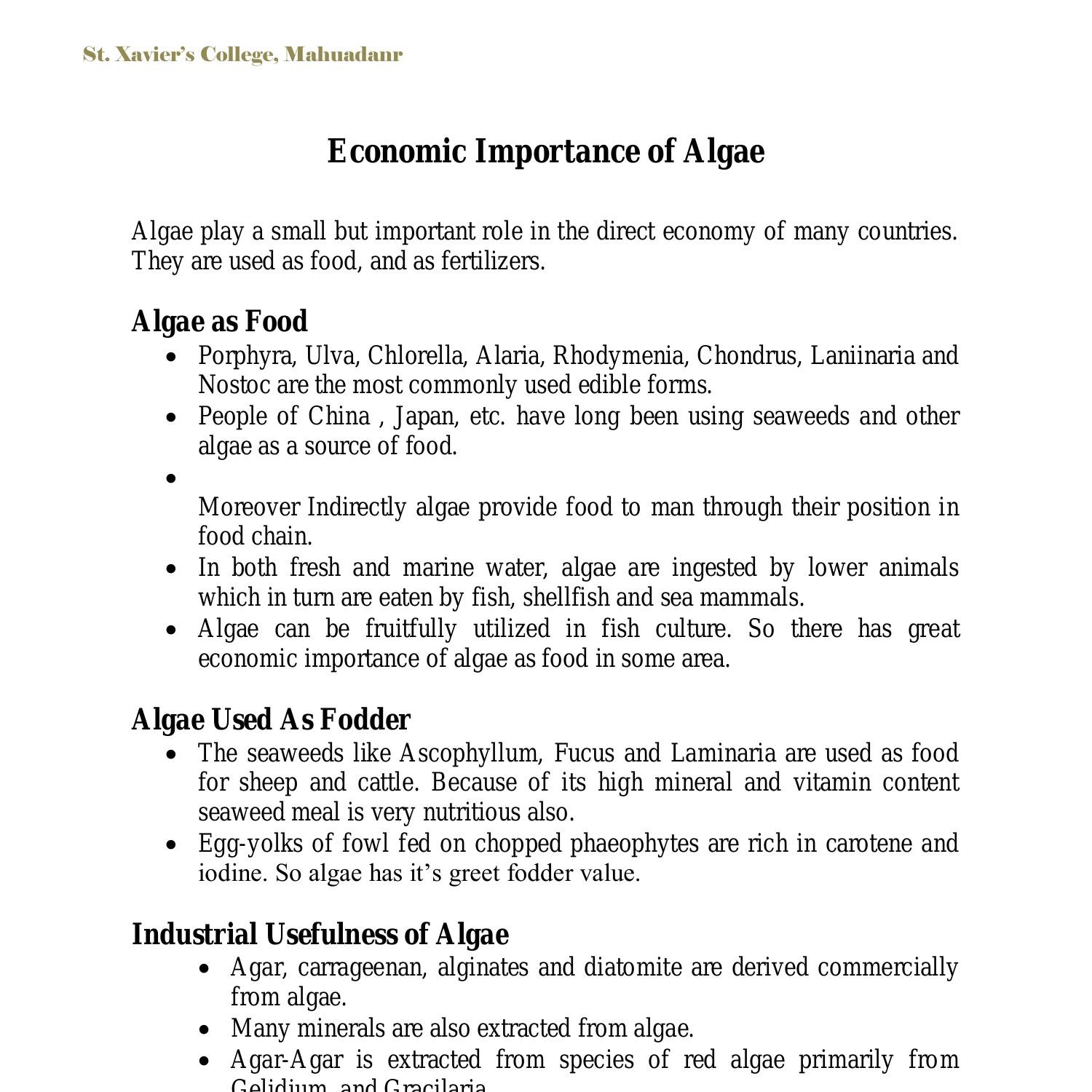 Economic Importance of Algae.pdf DocDroid