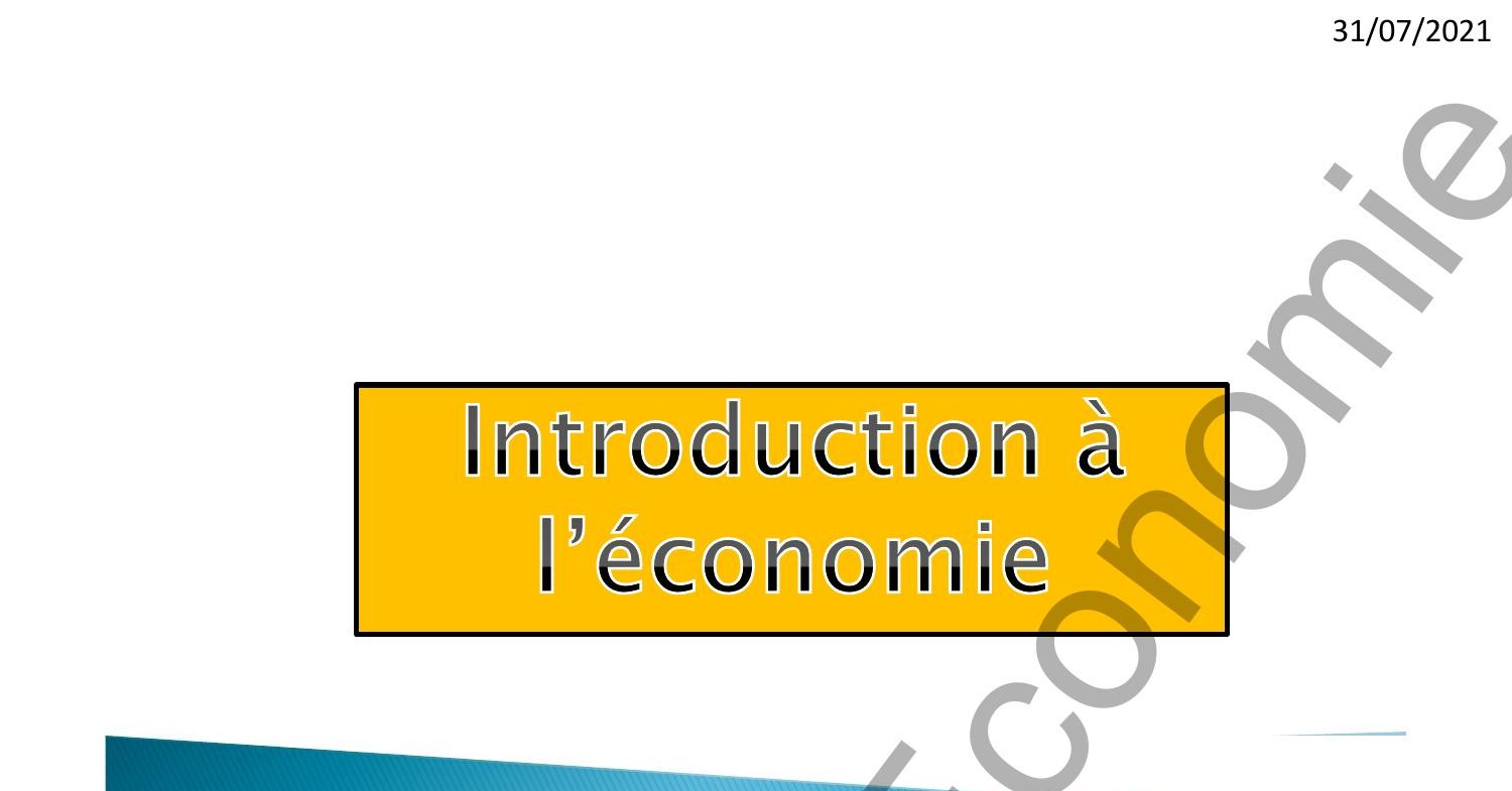 Introduction à l'économie partie 2.pdf | DocDroid