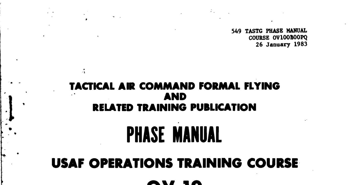 USAF OperationsTraining Course for the OV-10.pdf | DocDroid