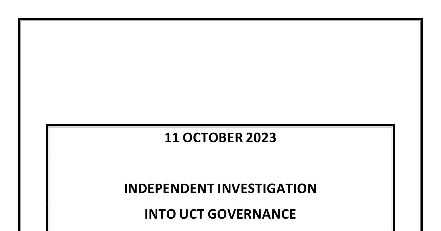 Independent-Investigation-into-UCT-Governance_Final-Report.pdf | DocDroid