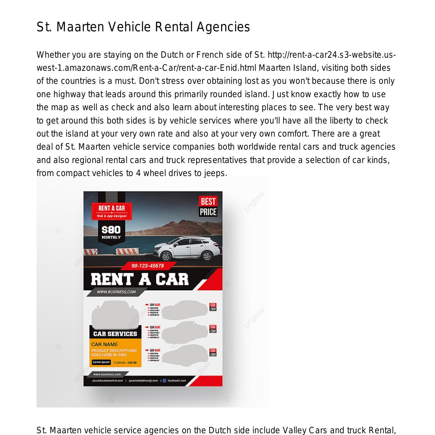 St Maarten Car Rental Agenciesjbvwm.pdf.pdf DocDroid