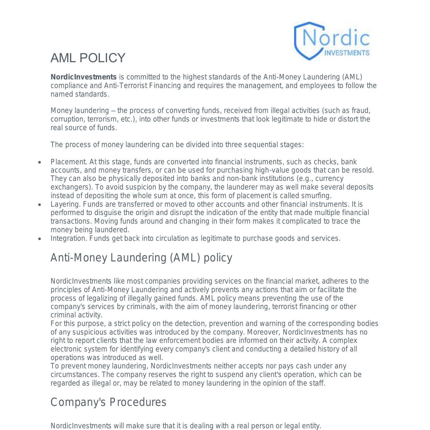 AML Policy.pdf | DocDroid