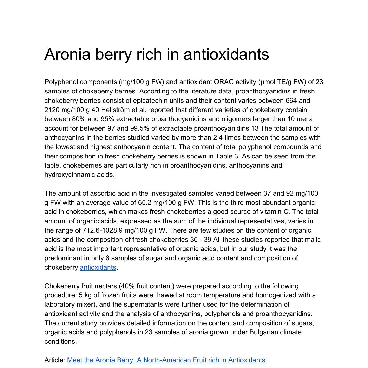 Aronia berry rich in antioxidants.pdf DocDroid