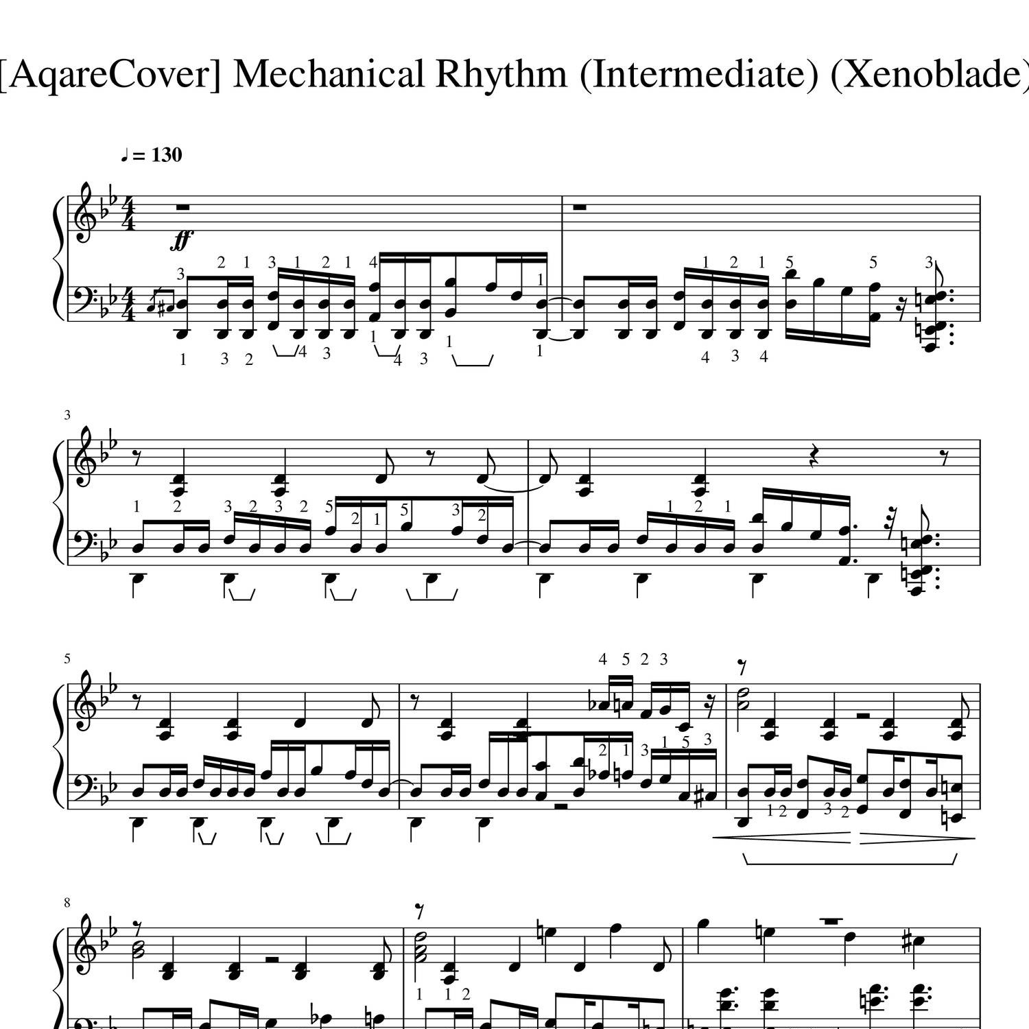 [AqareCover]_Mechanical_Rhythm_Intermediate (xenoblade).pdf DocDroid