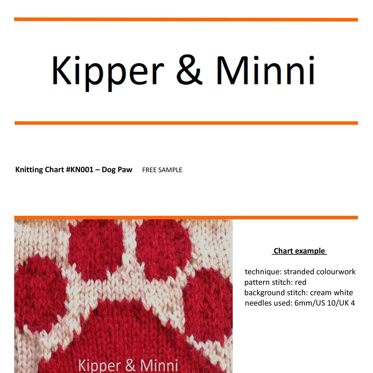 FREE knitting pattern Dog Paw.pdf DocDroid