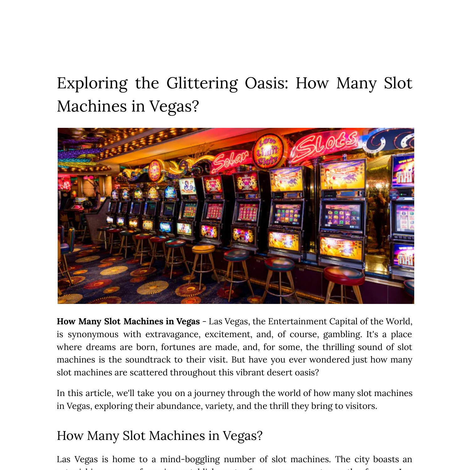 Exploring the Glittering Oasis_ How Many Slot Machines in Vegas_.pdf