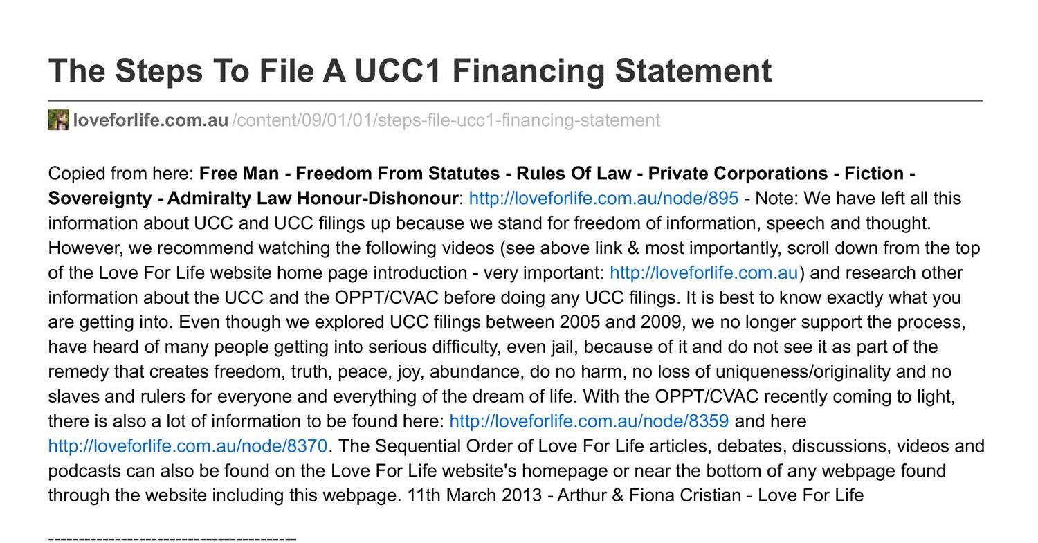 The Steps To File A UCC1 Financing Statement.pdf DocDroid