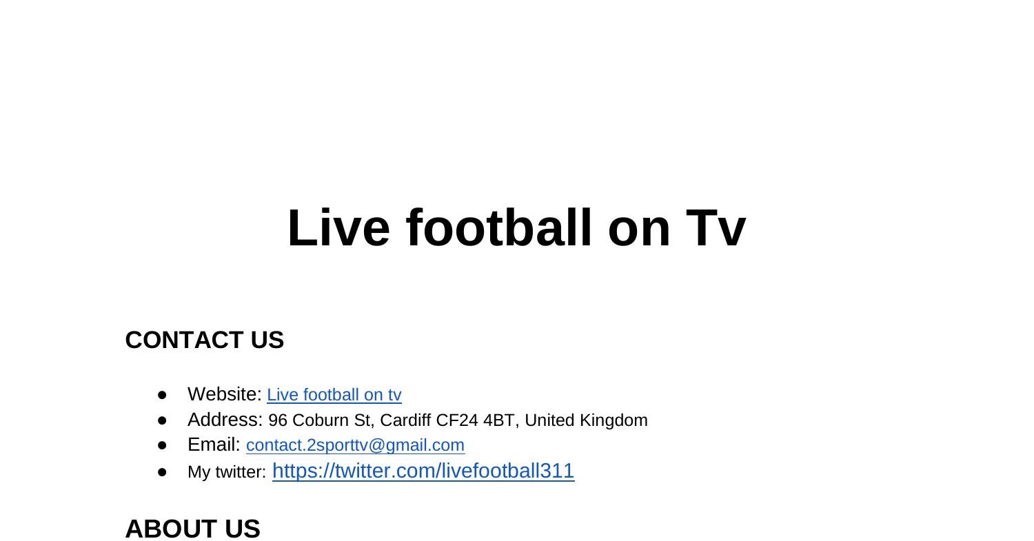 Live football on TV.docx DocDroid