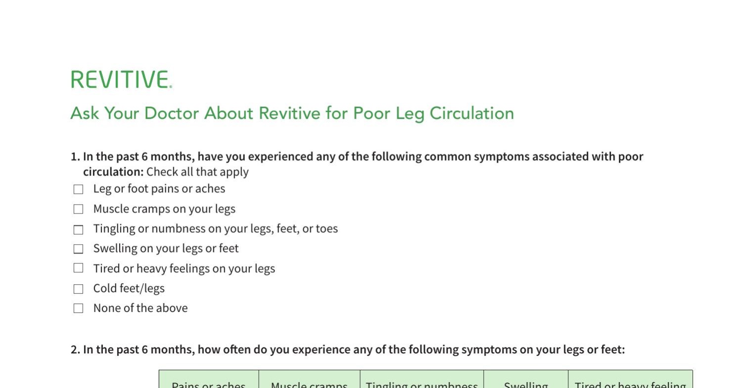 Quick check guide on Poor Leg Circulation.pdf | DocDroid