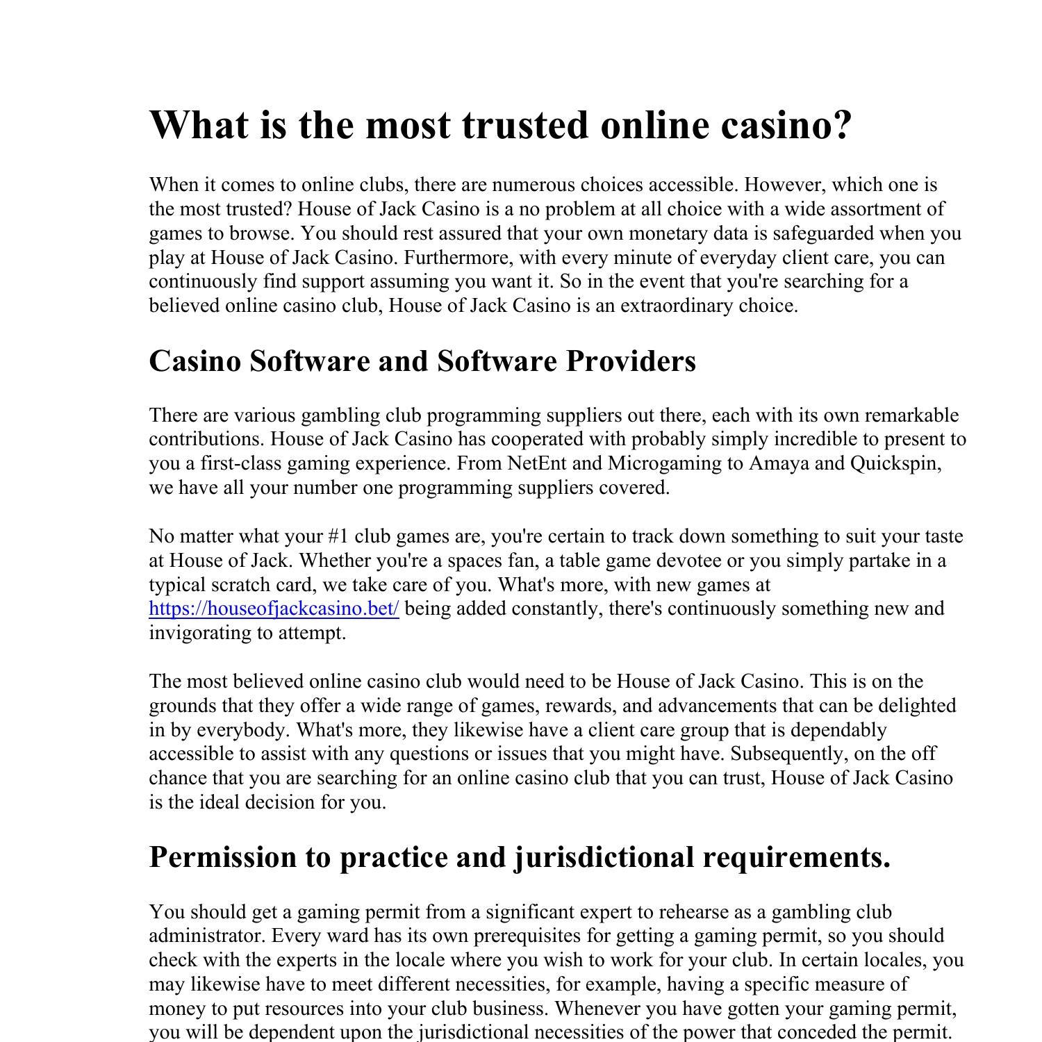 House of Jack Casino Review: A Premier Online Gaming Experience for Australians