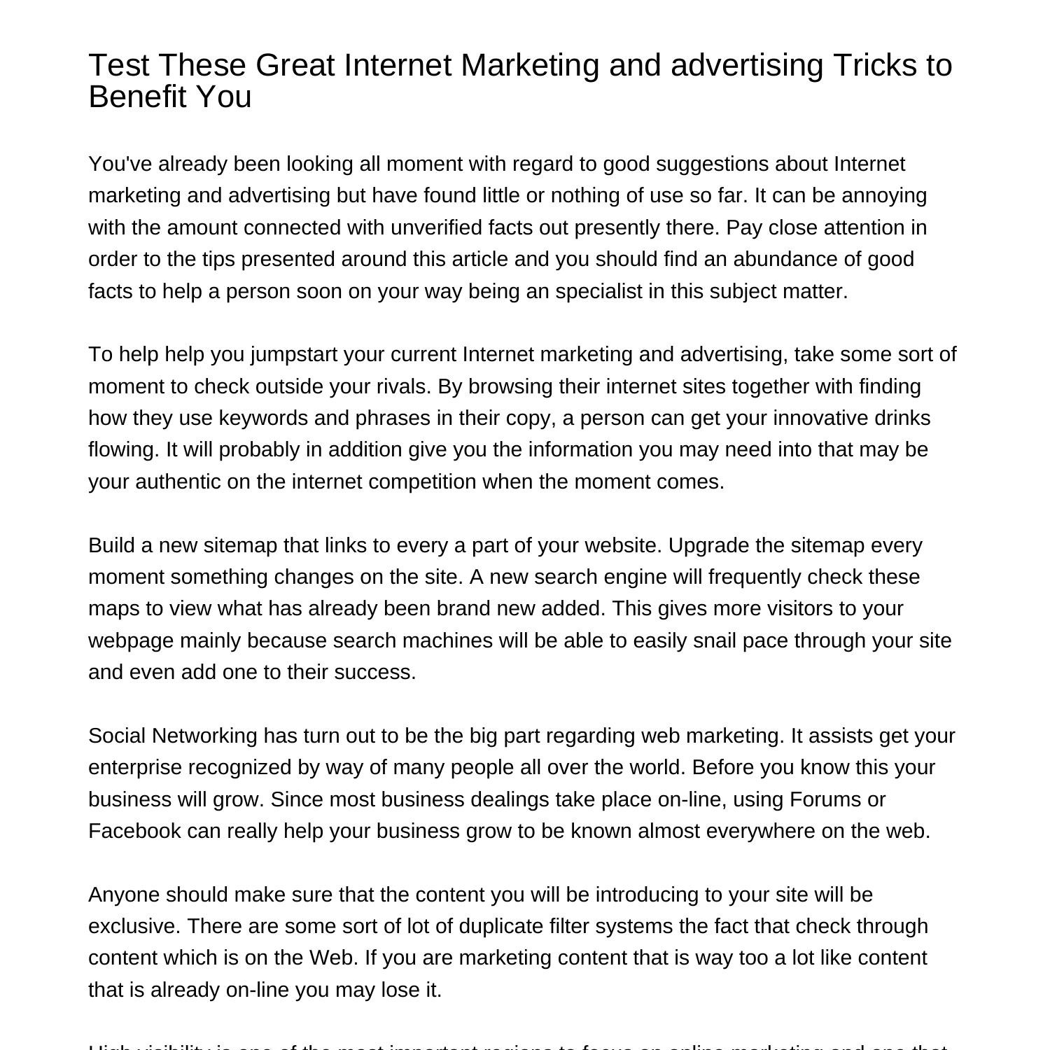 Try These Great Marketing Ideas to Benefit Youqoigv.pdf.pdf