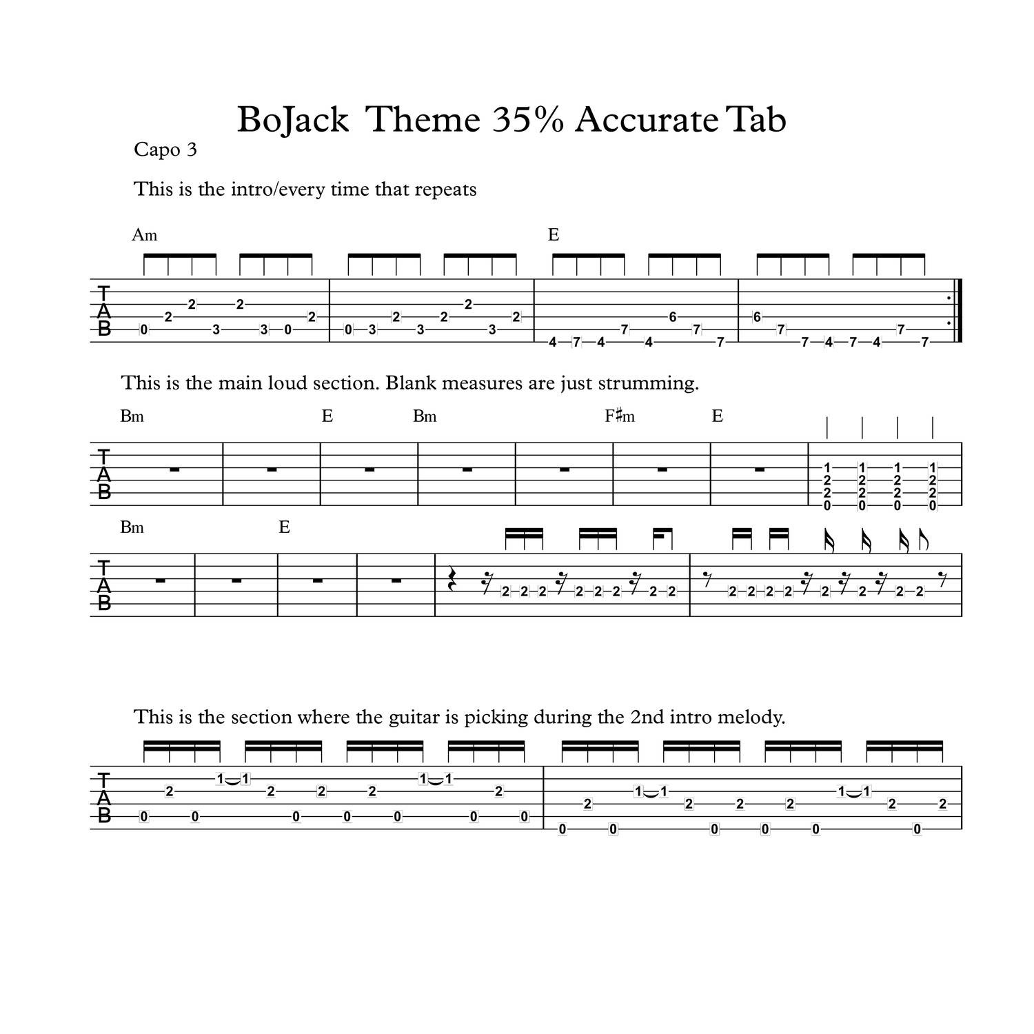 Boris The Spider sheet music for guitar (tablature) (PDF)