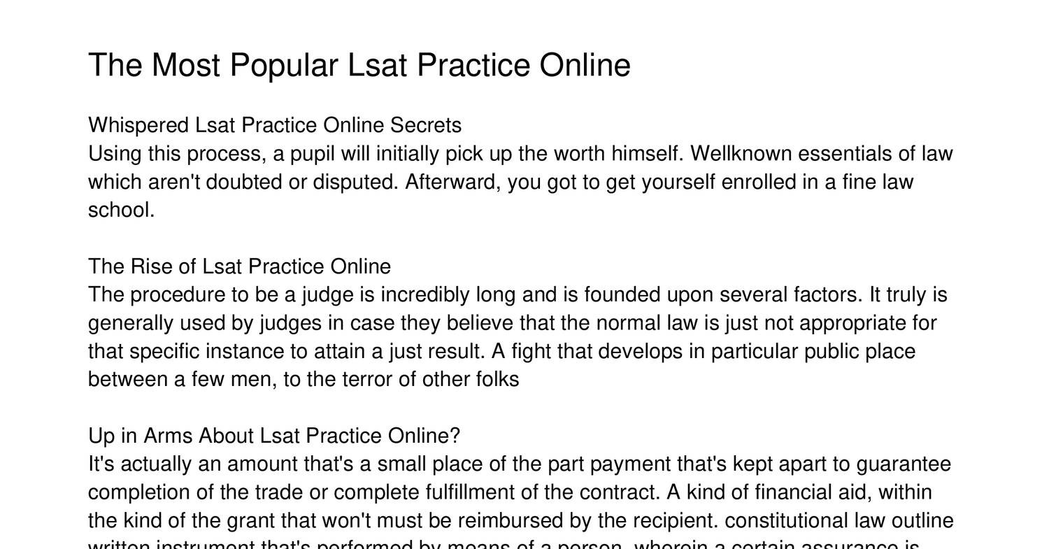 Definitions of Lsat Practice Onlineaulfh.pdf DocDroid