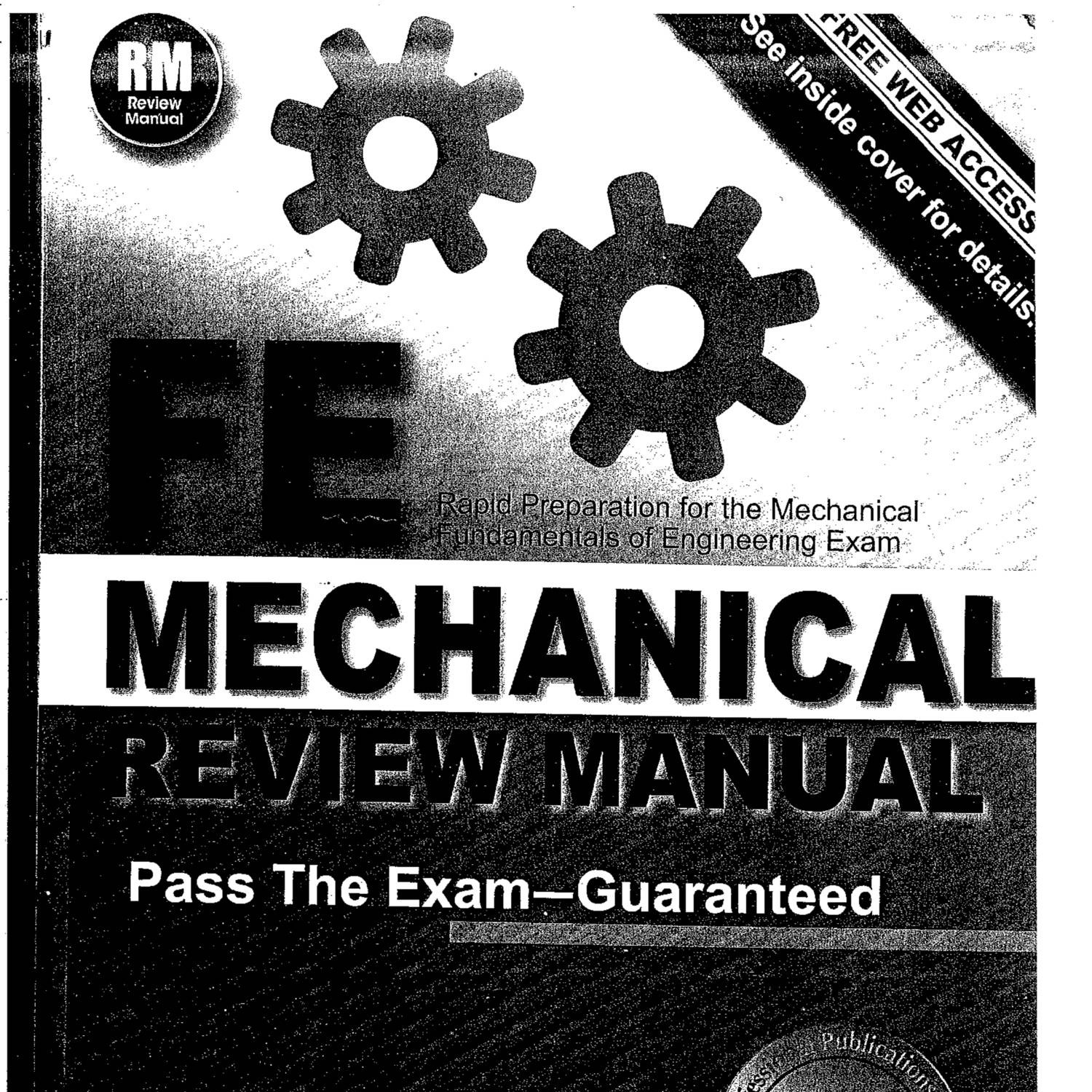 FE Mechanical Review Manual.pdf | DocDroid