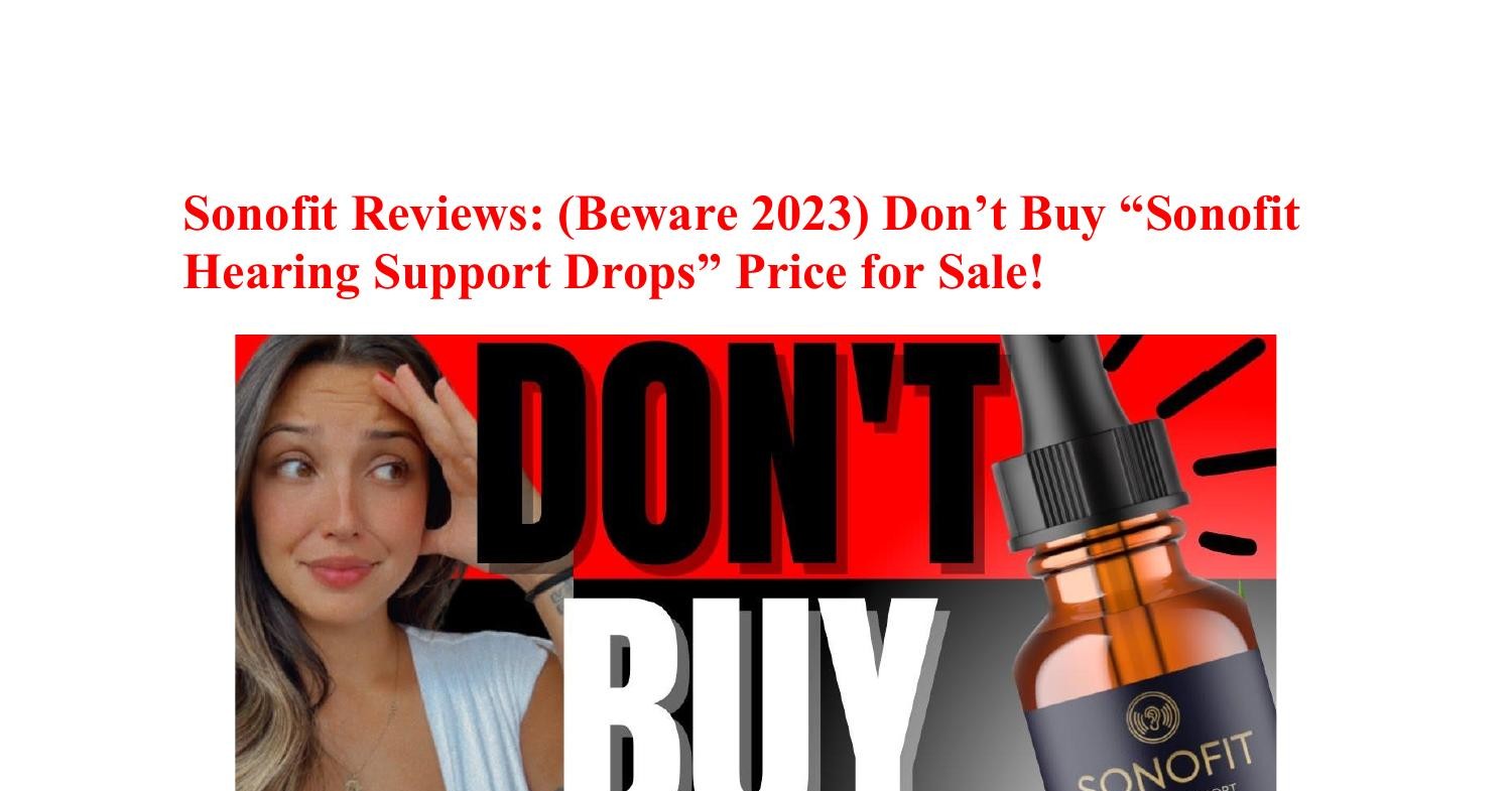 Sonofit Drops Ingredients.pdf DocDroid