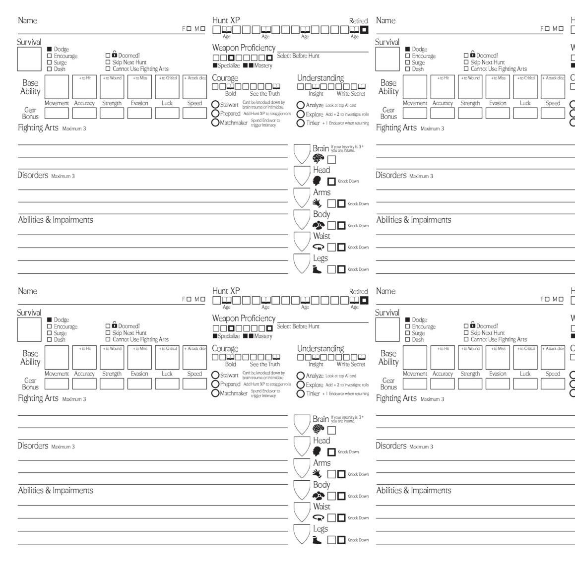 Kingdom Death Sheet 4x.pdf | DocDroid