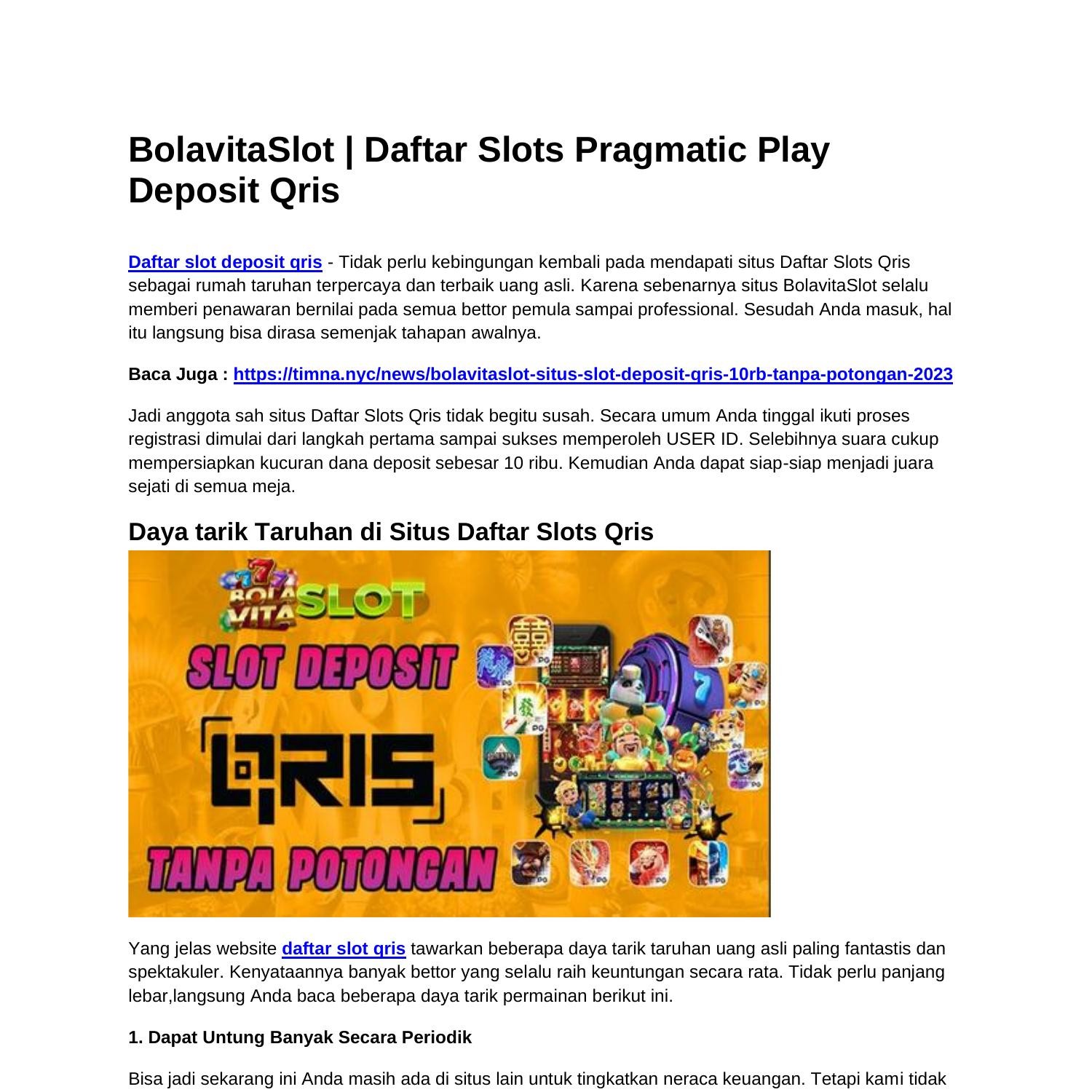 pragmatic play deposit qris: Panduan Pemula untuk Memahami, Memilih, dan Menggunakannya dengan Aman