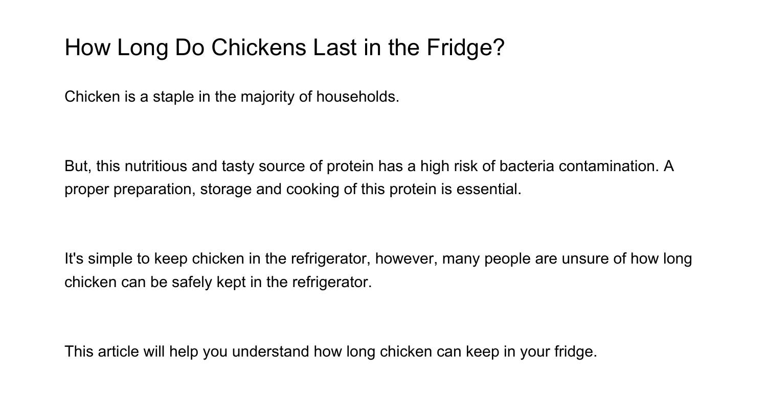 How Long Do Chickens Last in the Fridgedmfid.pdf.pdf DocDroid