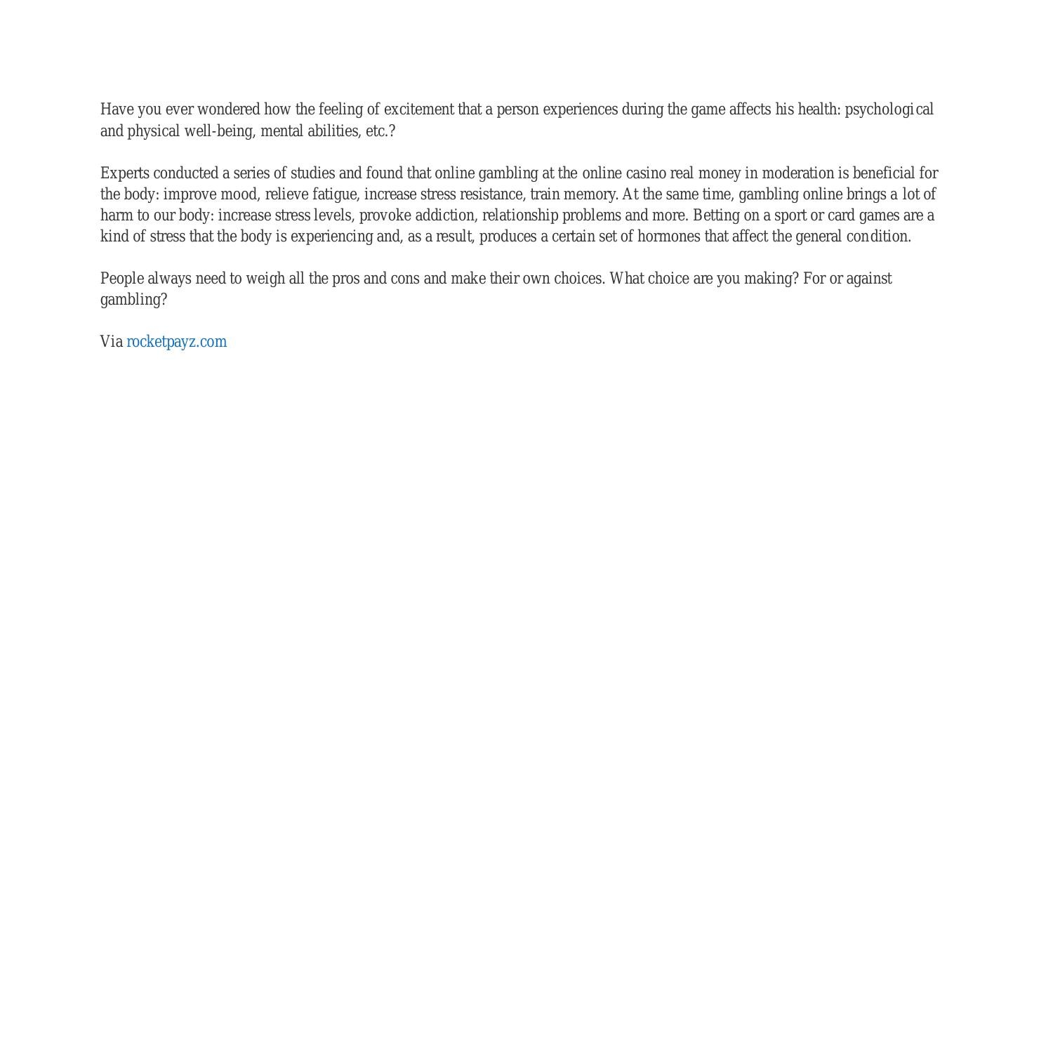 How Does Gambling Affect Us pdf DocDroid