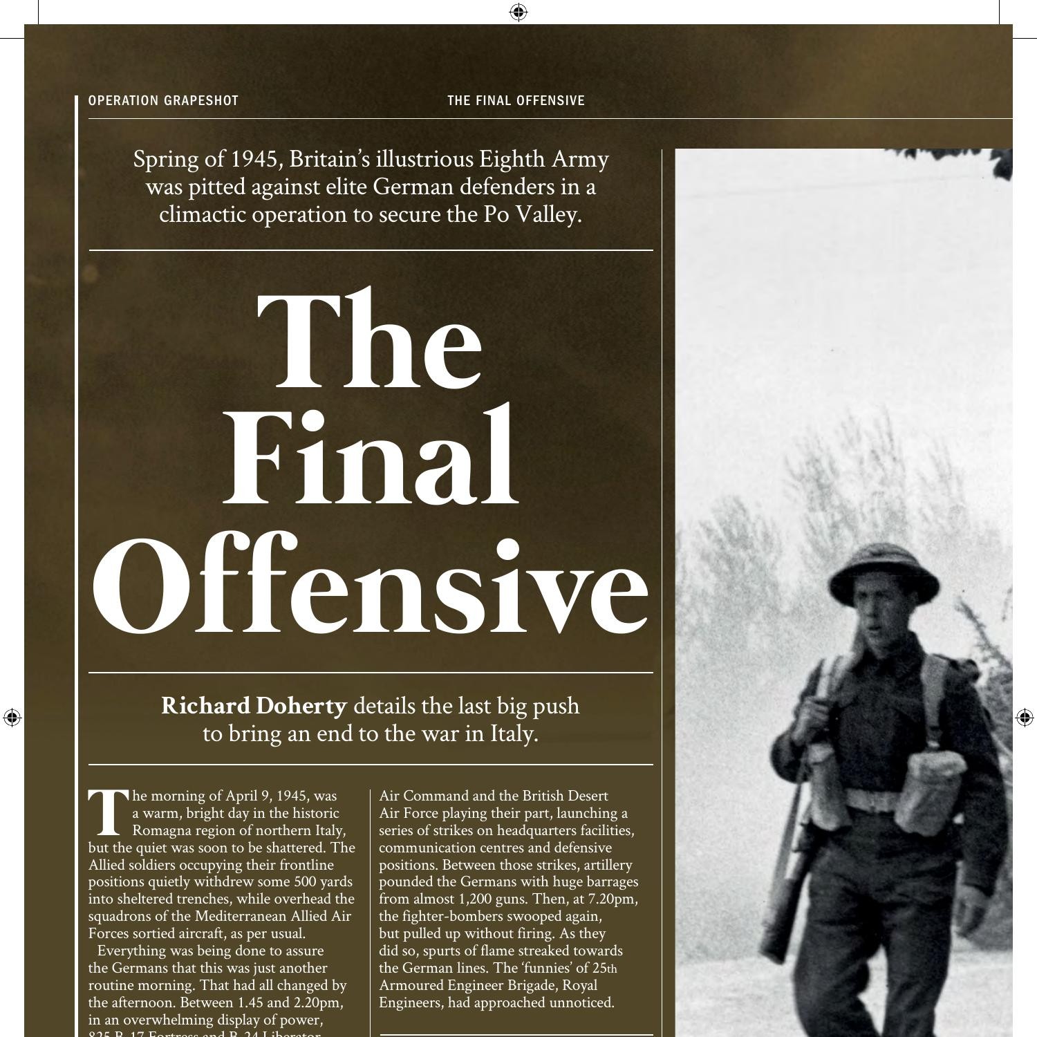 OPERATION GRAPESHOT final offensive Po valleyBritain_at_War__April