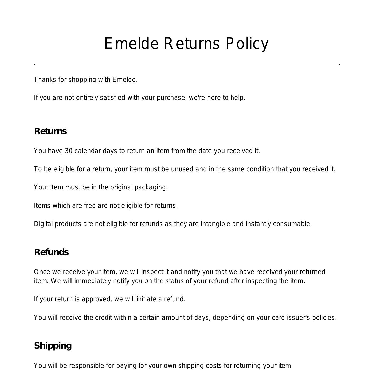 Returns Policy.docx DocDroid