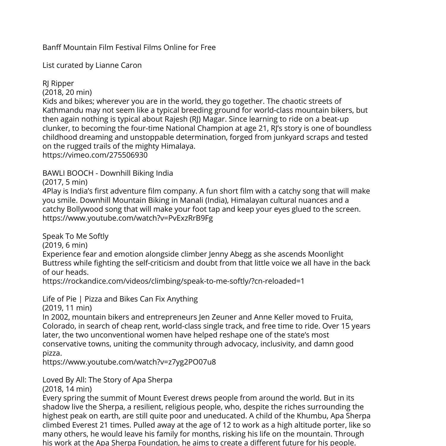Banff Movie FEstival.pdf | DocDroid