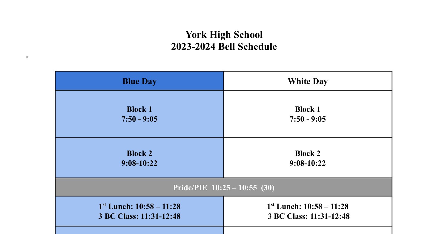 YHS Bell Schedule 202324.pdf DocDroid