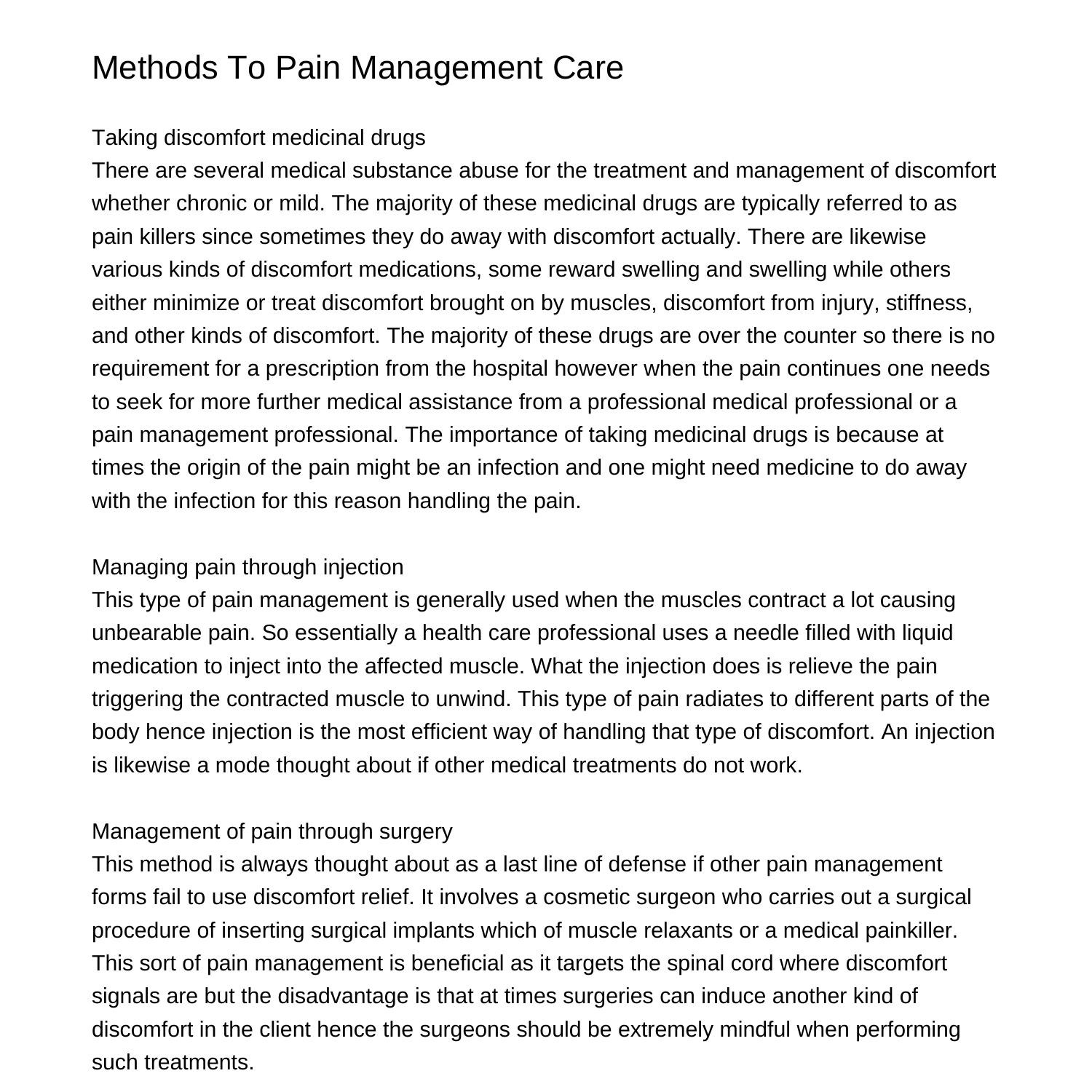 Kinds Of Pain Managementcjzli.pdf.pdf | DocDroid