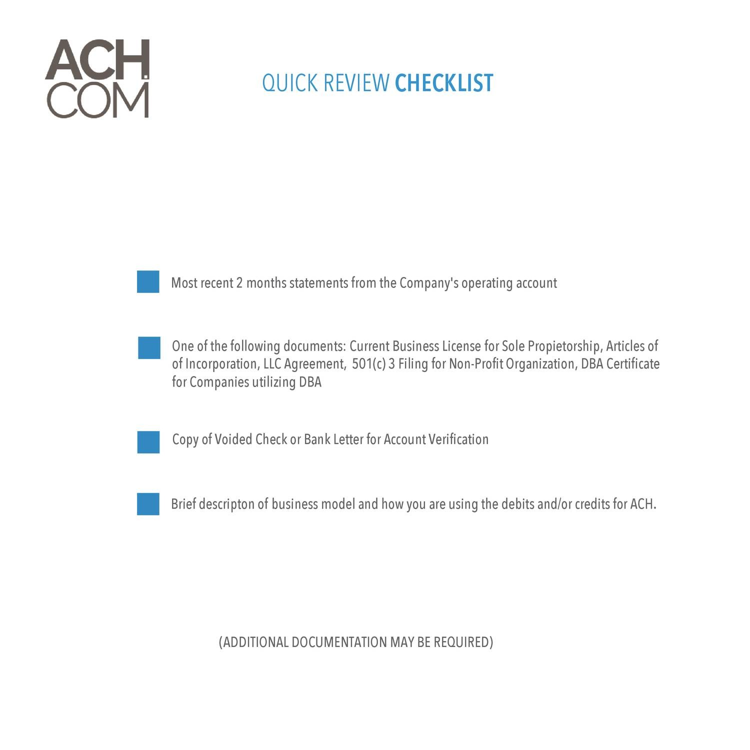 ACH Underwriting Quick Review Checklist.pdf | DocDroid