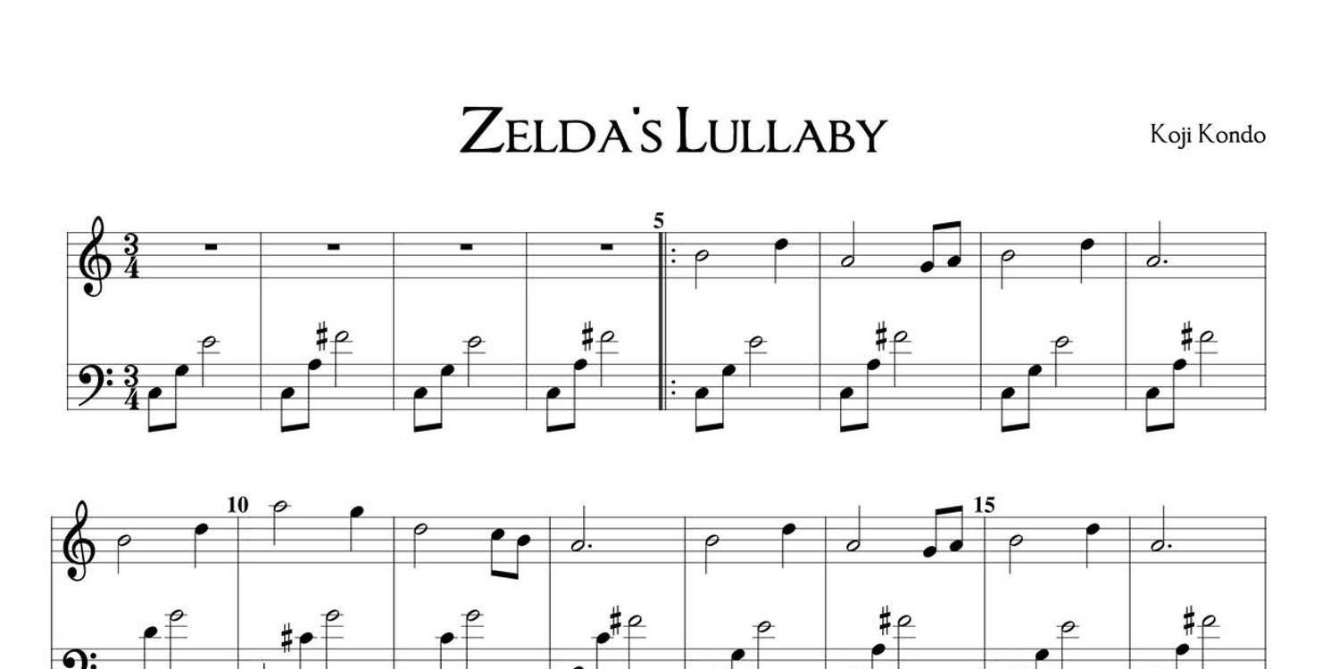 The Legend of Zelda: Ocarina of Time - Zelda's Lullaby (Ocarina Song) 