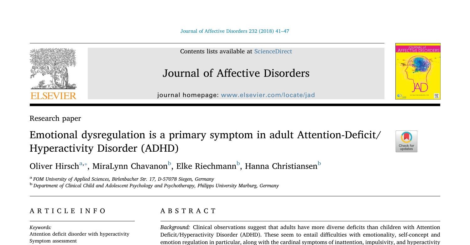 Emotional dysregulation is a primary symptom in adult ADHD.pdf | DocDroid
